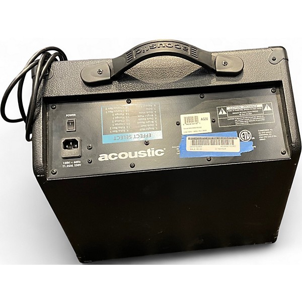 Used Acoustic AG30 30W 1X8 Acoustic Guitar Combo Amp