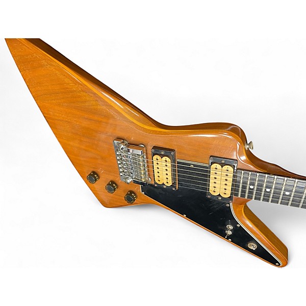 Vintage 1979 Gibson E2 Explorer Walnut Solid Body Electric Guitar