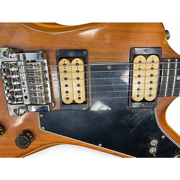 Vintage 1979 Gibson E2 Explorer Walnut Solid Body Electric Guitar