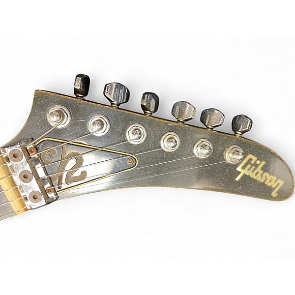 Vintage 1979 Gibson E2 Explorer Walnut Solid Body Electric Guitar