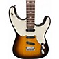 Used 1980s Robin Rider SSS 2 Tone Sunburst Solid Body Electric Guitar