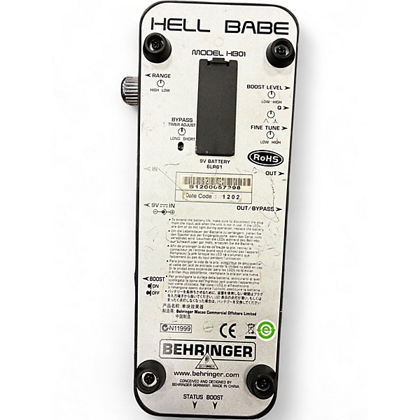 Used Behringer HELL BABE Effect Pedal