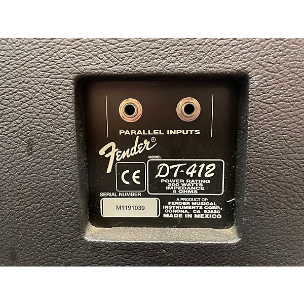 Used Fender DT412 Guitar Cabinet