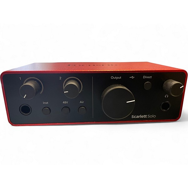 Used Focusrite Scarlett Solo Audio Interface