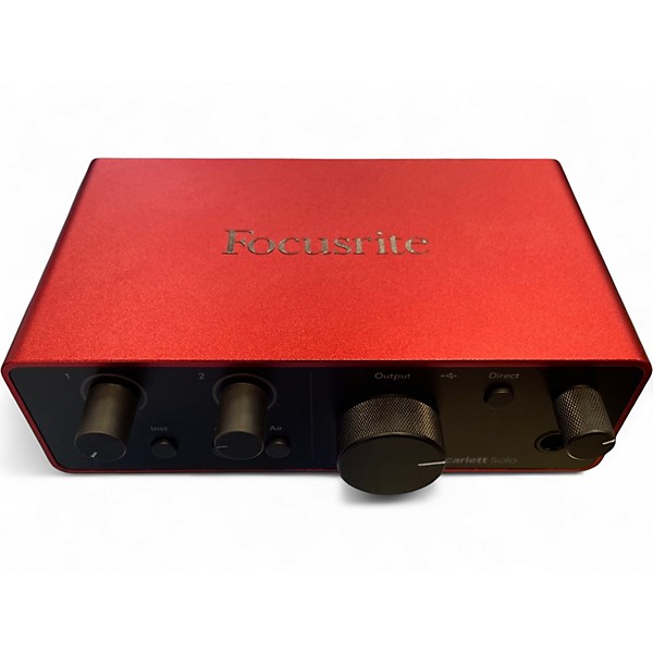 Used Focusrite Scarlett Solo Audio Interface