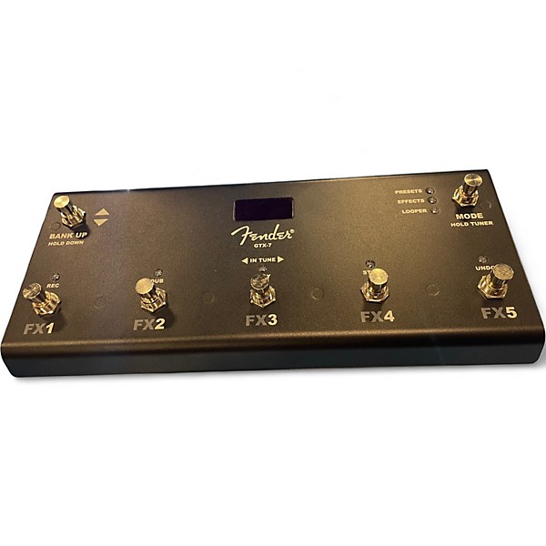 Used Fender GTX-7 FOOT CONTROLLER FOR A MUSTANG AMP Pedal