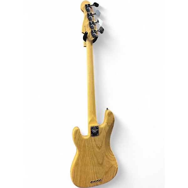 Used 2001 Fender American Precision Bass Natural Electric Bass Guitar