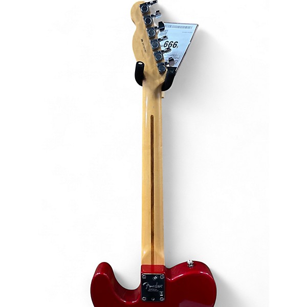 Used 2008 Fender American Standard Telecaster TRANSPARENT RED Solid Body Electric Guitar