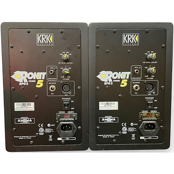 Used KRK RP5G2 Pair Powered Monitor