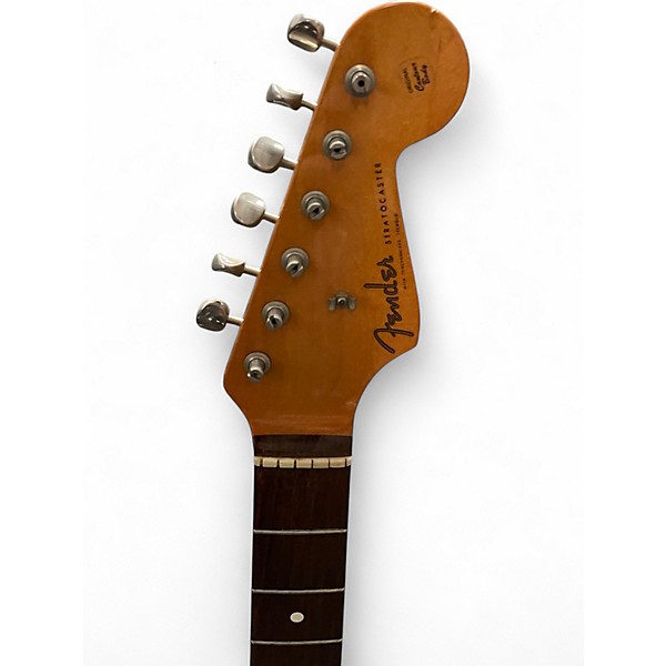 Vintage 1987 Fender 1987 LAKE PLACID BLUE STRATOCASTER 62 REISSUE Lake Placid Blue Solid Body Electric Guitar