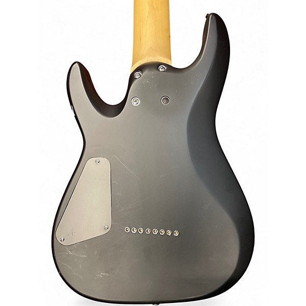 Used Schecter Guitar Research C-8 Deluxe 8 string Satin Black Solid Body Electric Guitar