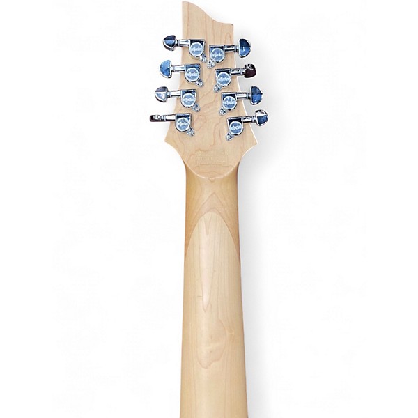 Used Schecter Guitar Research C-8 Deluxe 8 string Satin Black Solid Body Electric Guitar