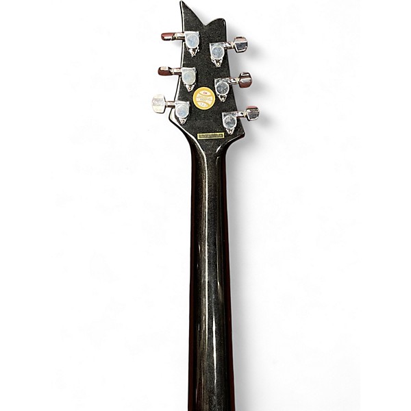 Used Silvertone PSSN1 Black Solid Body Electric Guitar