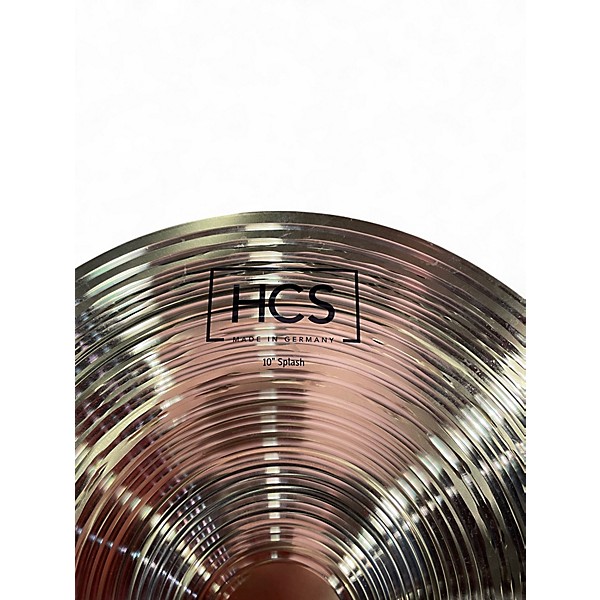 Used MEINL 10in HCS Splash Cymbal