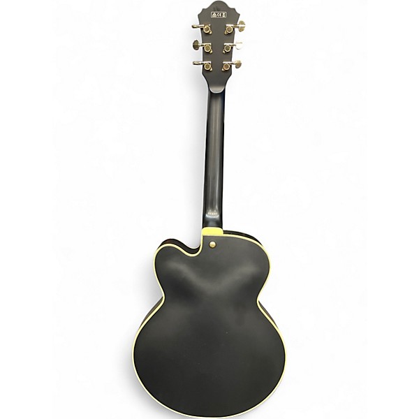 Used Ibanez AF75GBKF Black Hollow Body Electric Guitar