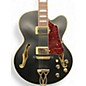 Used Ibanez AF75GBKF Black Hollow Body Electric Guitar
