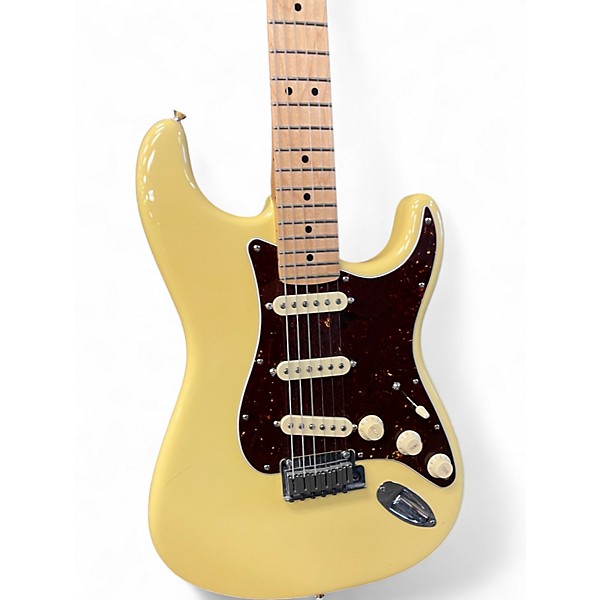 Used Fender Player Stratocaster 70th Anniversary Cream White Solid Body Electric Guitar