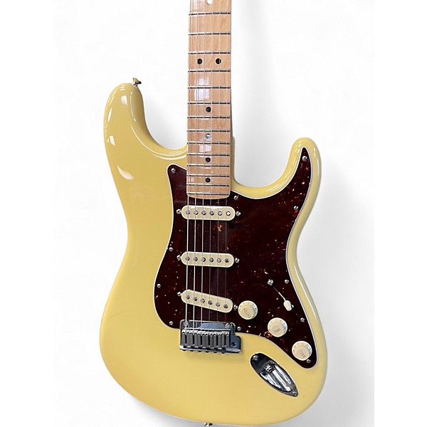 Used Fender Player Stratocaster 70th Anniversary Cream White Solid Body Electric Guitar