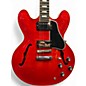 Used 2015 Gibson Memphis Block 60's ES335 Red Hollow Body Electric Guitar