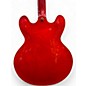 Used 2015 Gibson Memphis Block 60's ES335 Red Hollow Body Electric Guitar