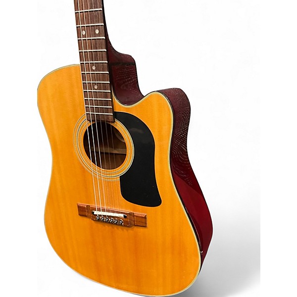 Used Washburn D10CE Natural Acoustic Electric Guitar