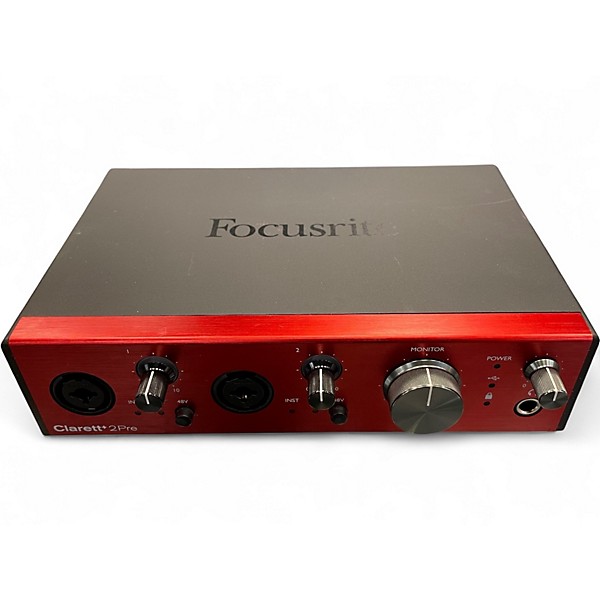 Used Focusrite Clarett+ 2Pre Audio Interface