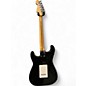 Used Squier STRAT BLACK Solid Body Electric Guitar