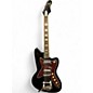 Used Silvertone 1478  BLACK Solid Body Electric Guitar thumbnail