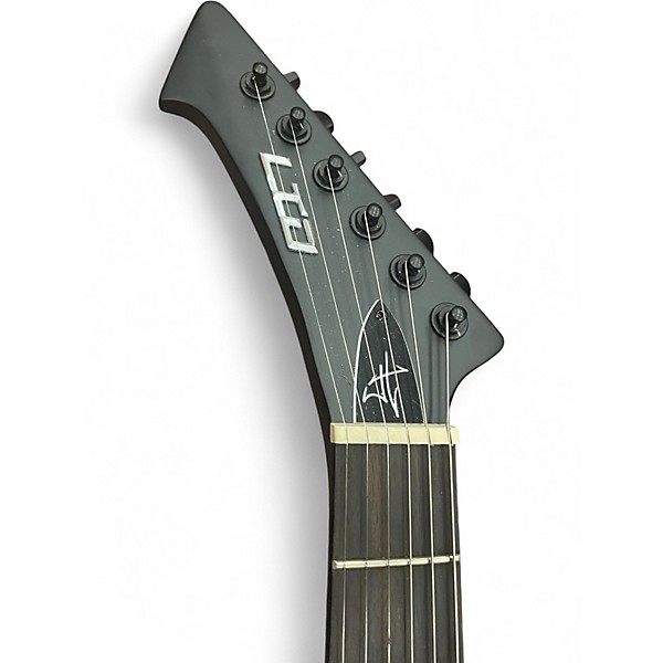 Used ESP LTD James Hetfield Snakebyte Left Handed Black Electric Guitar