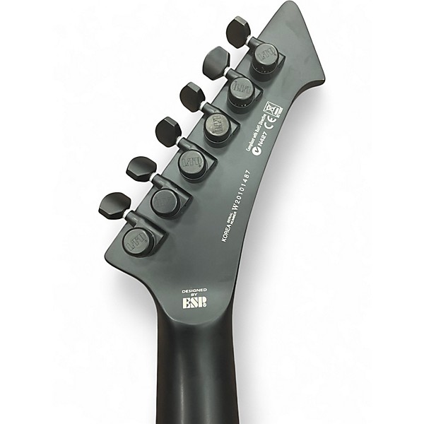 Used ESP LTD James Hetfield Snakebyte Left Handed Black Electric Guitar