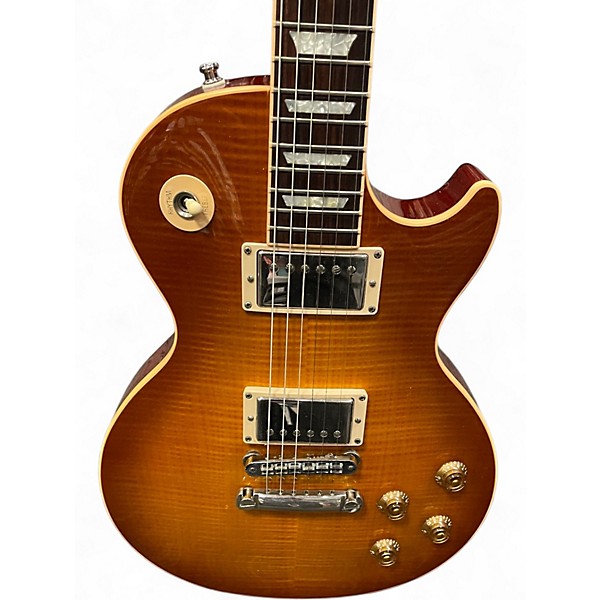 Used Gibson Les Paul Standard Premium Plus 1950S Neck Honey Burst Solid Body Electric Guitar