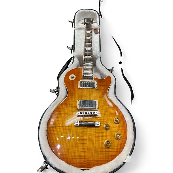 Used Gibson Les Paul Standard Premium Plus 1950S Neck Honey Burst Solid Body Electric Guitar