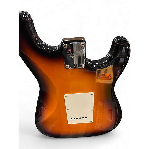 Used Squier Affinity Stratocaster 2 Color Sunburst Solid Body Electric Guitar