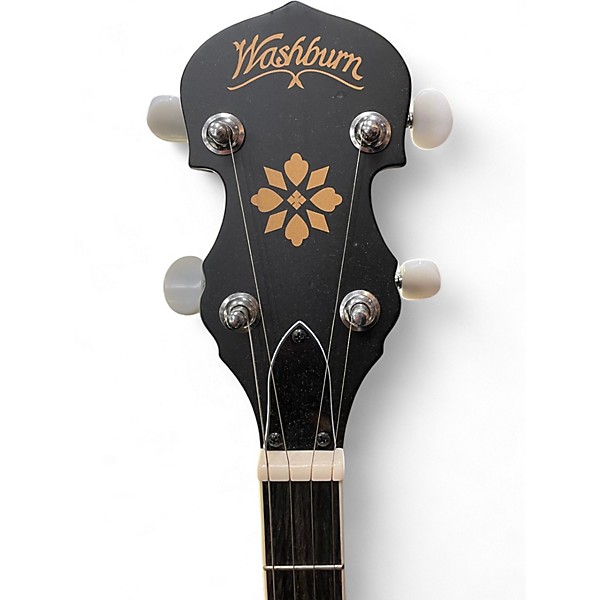 Used Washburn B7-A Wine Red Banjo