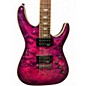 Used Schecter Guitar Research Omen Extreme 6 PINK Solid Body Electric Guitar
