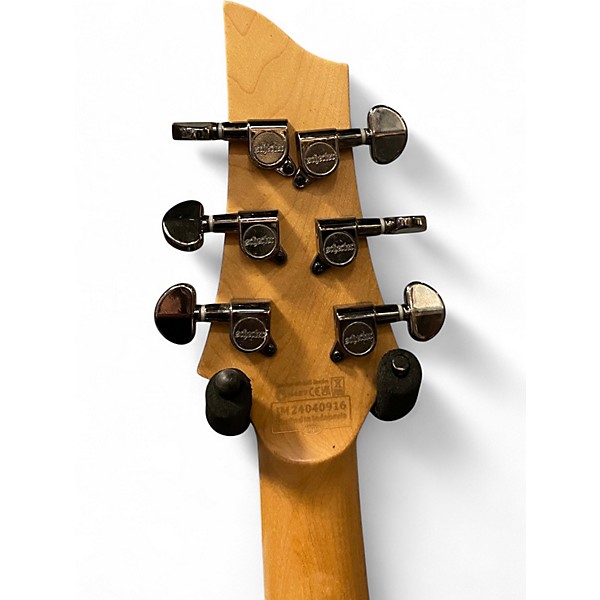 Used Schecter Guitar Research Omen Extreme 6 PINK Solid Body Electric Guitar