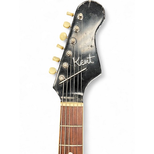 Used 1960s Kent Polaris II 2 Color Sunburst Solid Body Electric Guitar