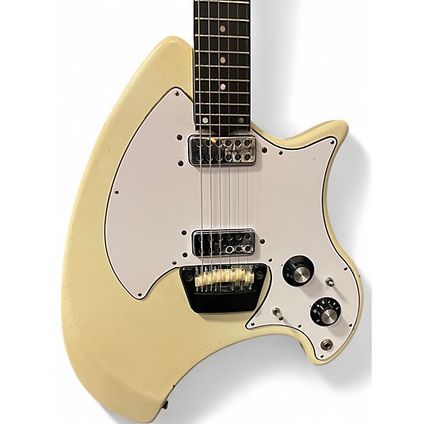 Used Ovation deacon white Solid Body Electric Guitar