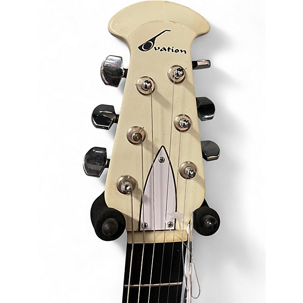 Used Ovation deacon white Solid Body Electric Guitar
