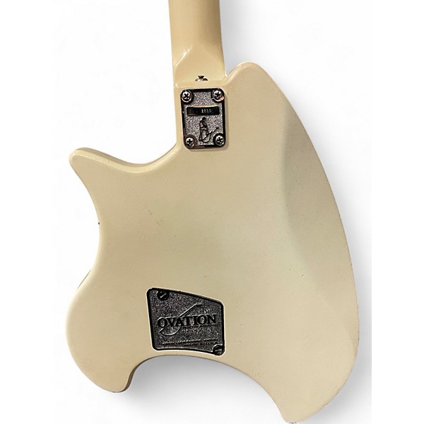 Used Ovation deacon white Solid Body Electric Guitar