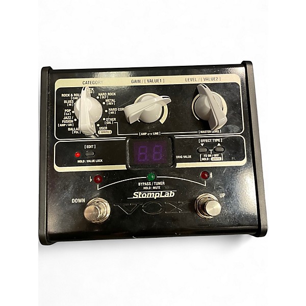Used VOX stompLab Effect Processor