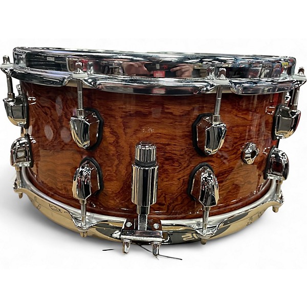 Used Mapex 14X6.5 Black Panther Shadow Snare Natural Drum