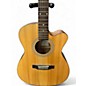 Used Recording King rom-06-cfe4 Natural Acoustic Electric Guitar