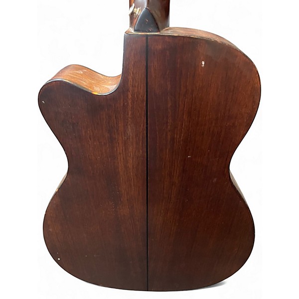 Used Recording King rom-06-cfe4 Natural Acoustic Electric Guitar