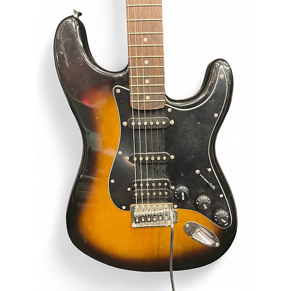 Used Squier Affinity Stratocaster 2 Color Sunburst Solid Body Electric Guitar