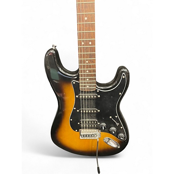 Used Squier Affinity Stratocaster 2 Color Sunburst Solid Body Electric Guitar