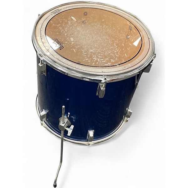 Used TKO 5 Piece 5 PIECE DRUMSET  Blue Drum Kit