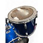 Used TKO 5 Piece 5 PIECE DRUMSET  Blue Drum Kit