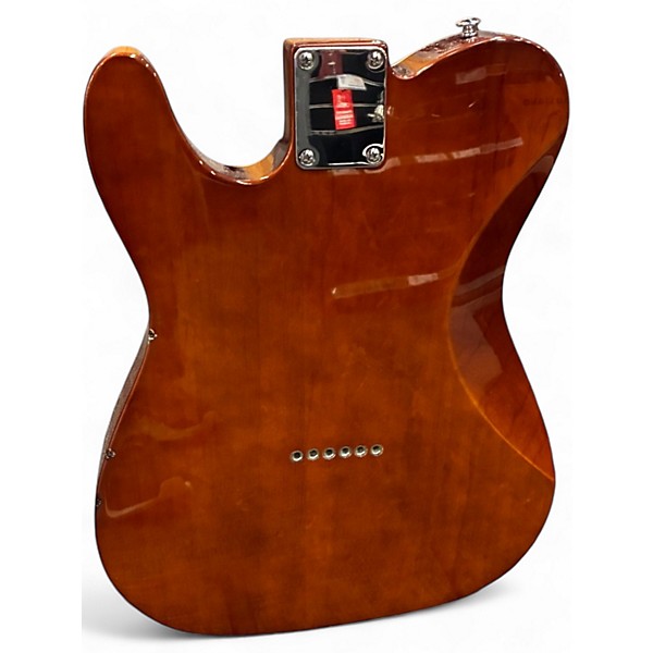 Used Michael Kelly 1950 Series 1957 SAMMZO Trans Amber Solid Body Electric Guitar