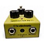 Used TC Electronic Cinders Overdrive Effect Pedal